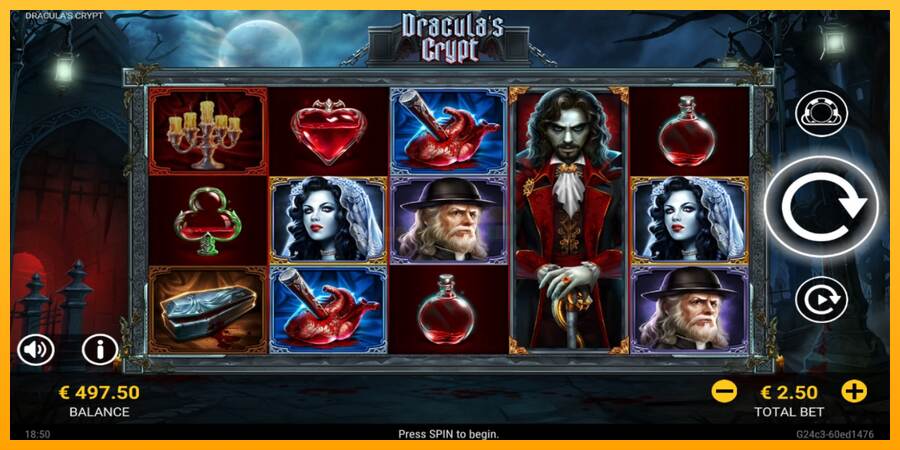 Draculas Crypt máquina de juego por dinero, imagen 2