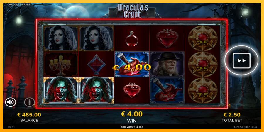 Draculas Crypt máquina de juego por dinero, imagen 3