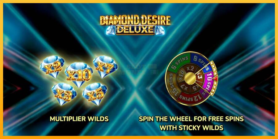 Diamond Desire Deluxe máquina de juego por dinero, imagen 4