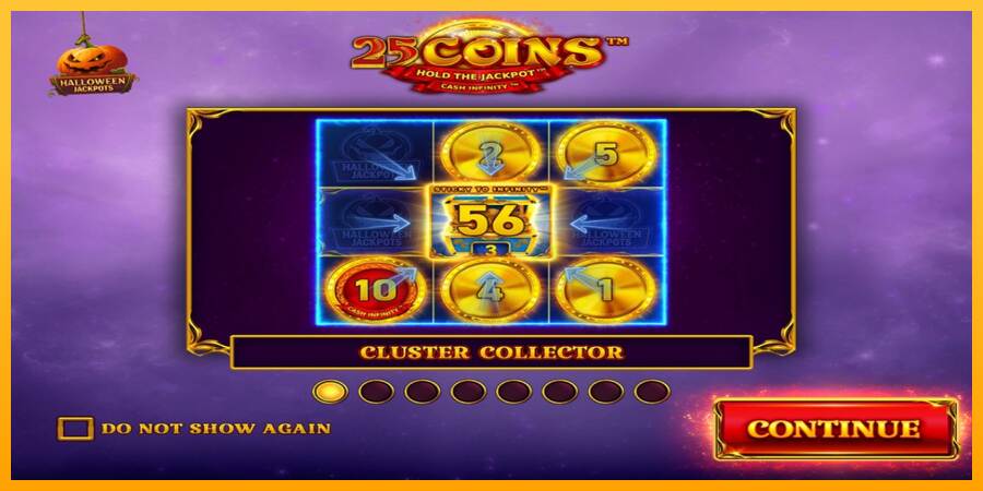 25 Coins Halloween Jackpots máquina de juego por dinero, imagen 1