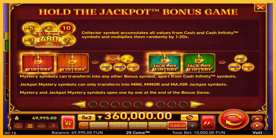 25 Coins Halloween Jackpots máquina de juego por dinero, imagen 6