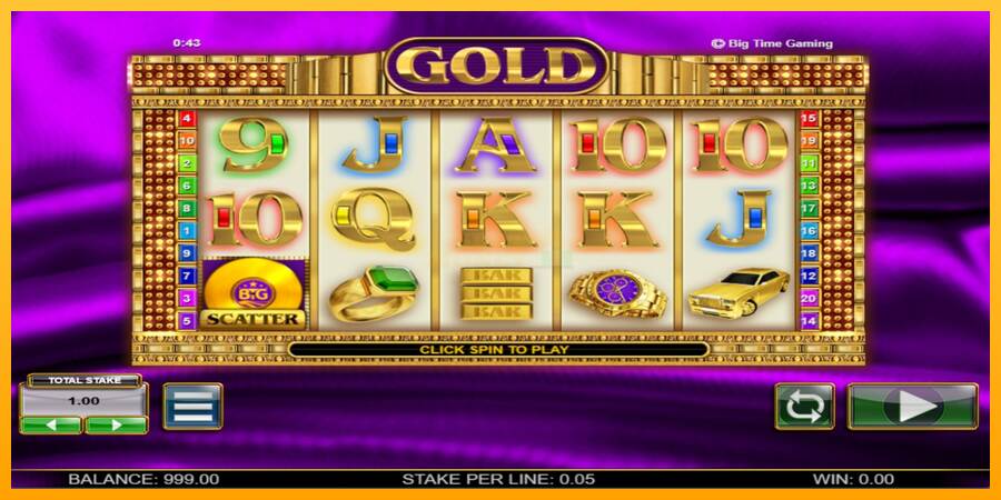 Gold máquina de juego por dinero, imagen 1