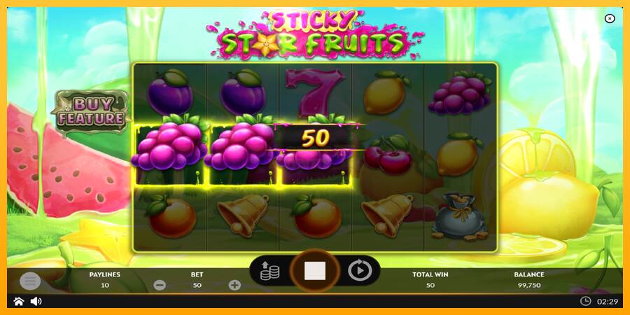 Sticky Star Fruits máquina de juego por dinero, imagen 3