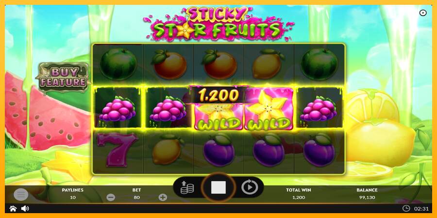 Sticky Star Fruits máquina de juego por dinero, imagen 4