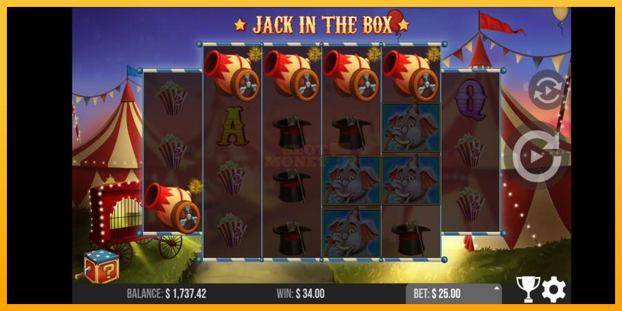 Jack in the Box máquina de juego por dinero, imagen 4