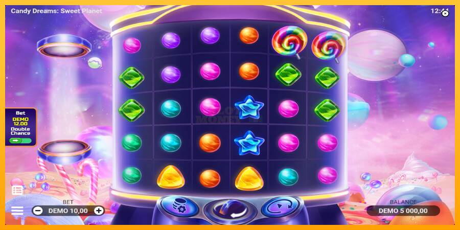 Candy Dreams Sweet Planet máquina de juego por dinero, imagen 2