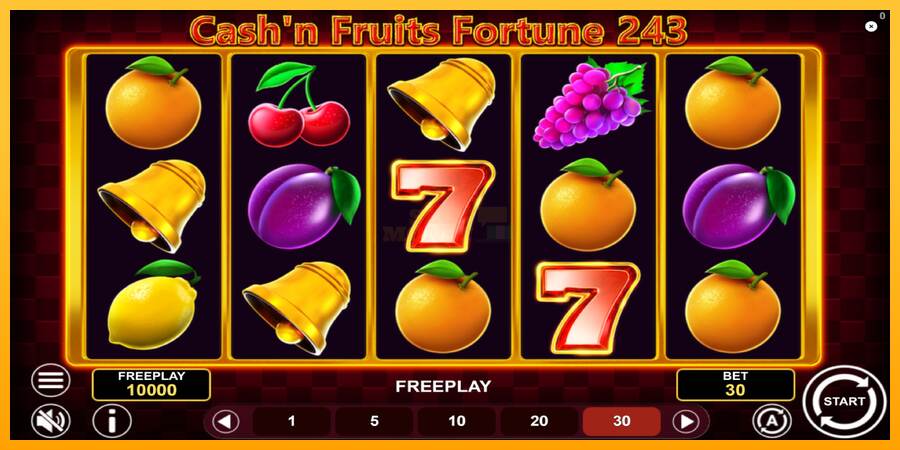 Cashn Fruits Fortune 243 máquina de juego por dinero, imagen 2