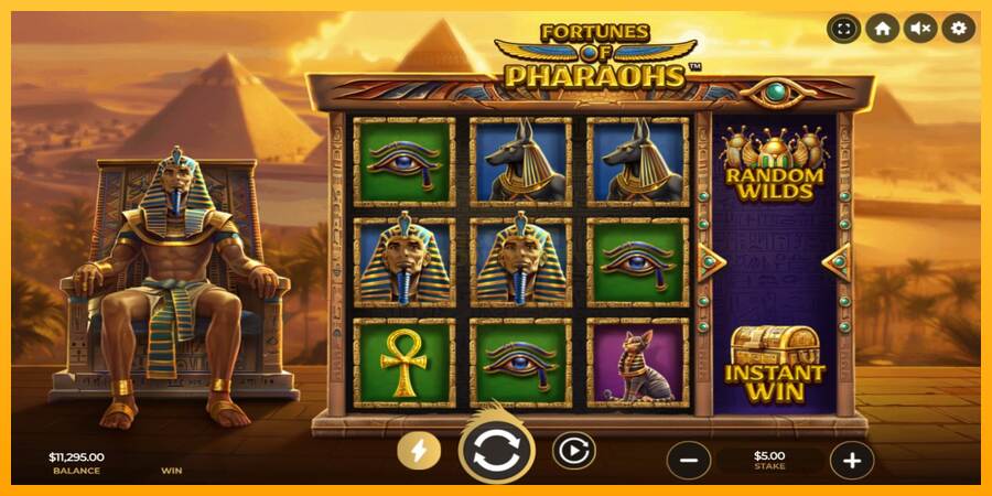 Fortunes of Pharaohs máquina de juego por dinero, imagen 2