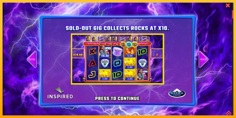 Electric Rocks máquina de juego por dinero, imagen 1