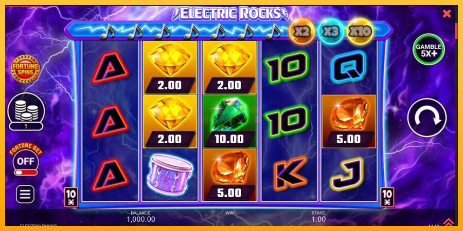 Electric Rocks máquina de juego por dinero, imagen 2