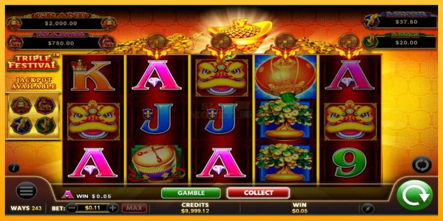 Fu Lai Cai Lai Triple Festival máquina de juego por dinero, imagen 3