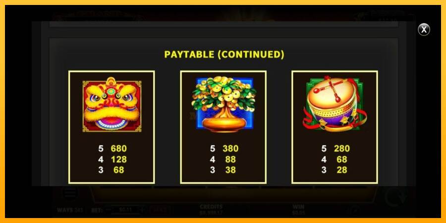 Fu Lai Cai Lai Triple Festival máquina de juego por dinero, imagen 5