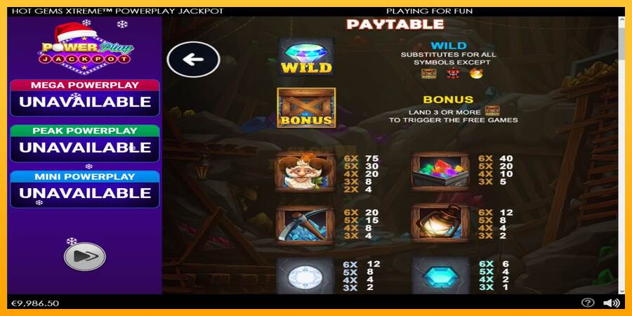 Hot Gems Xtreme PowerPlay Jackpot máquina de juego por dinero, imagen 4