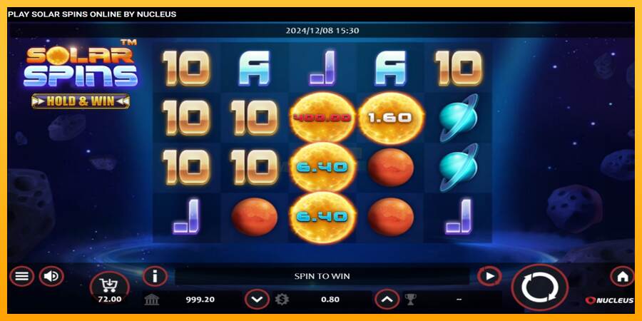 Solar Spins máquina de juego por dinero, imagen 1