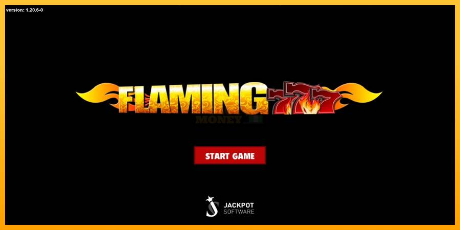 Flaming 777 máquina de juego por dinero, imagen 1