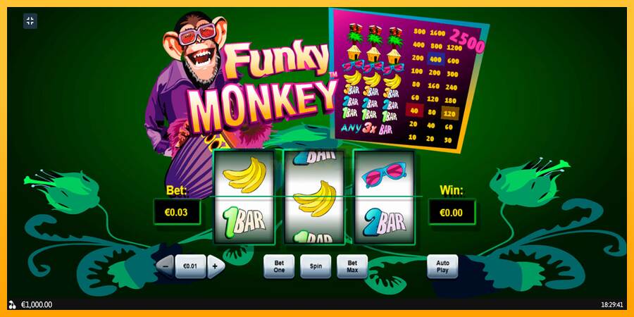 Funky Monkey máquina de juego por dinero, imagen 1