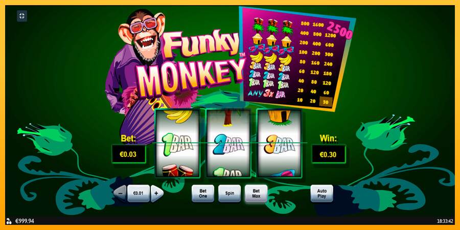 Funky Monkey máquina de juego por dinero, imagen 2