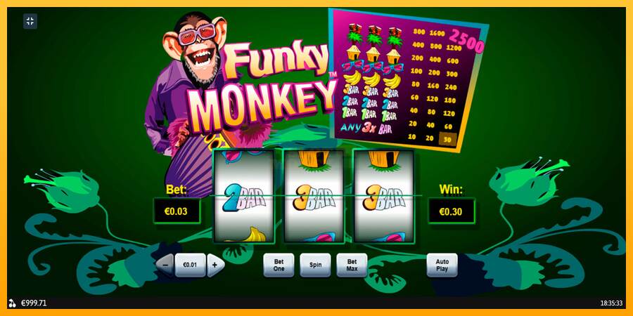 Funky Monkey máquina de juego por dinero, imagen 3