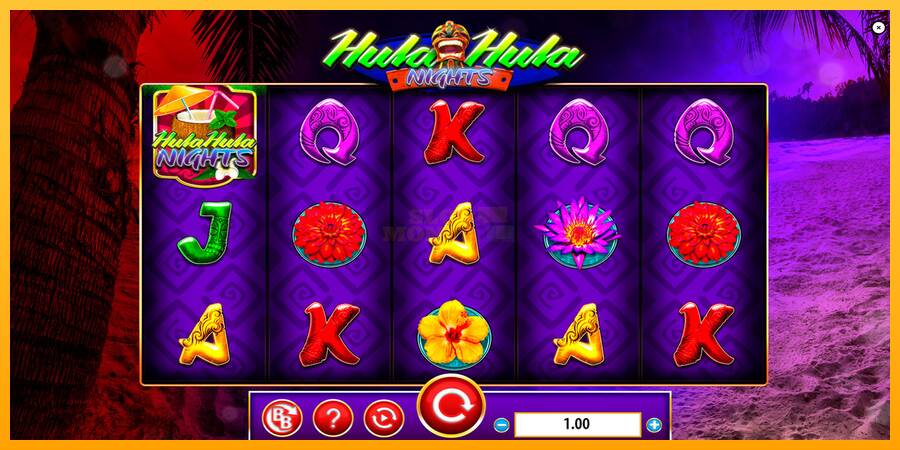 Hula Hula Nights máquina de juego por dinero, imagen 1