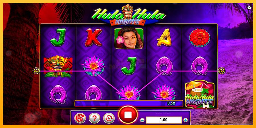 Hula Hula Nights máquina de juego por dinero, imagen 3