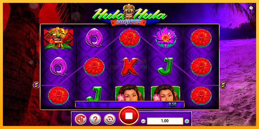 Hula Hula Nights máquina de juego por dinero, imagen 4