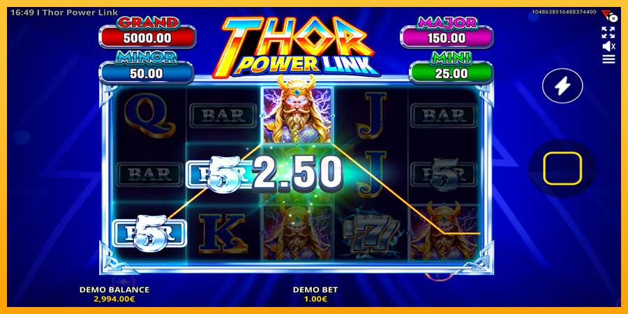 Thor Power Link máquina de juego por dinero, imagen 2