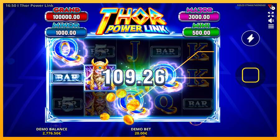 Thor Power Link máquina de juego por dinero, imagen 4