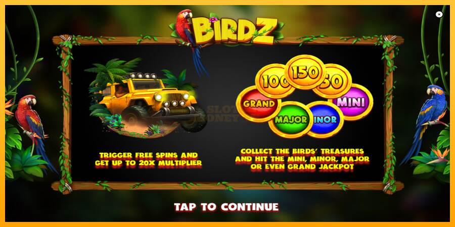 BIRDZ máquina de juego por dinero, imagen 1