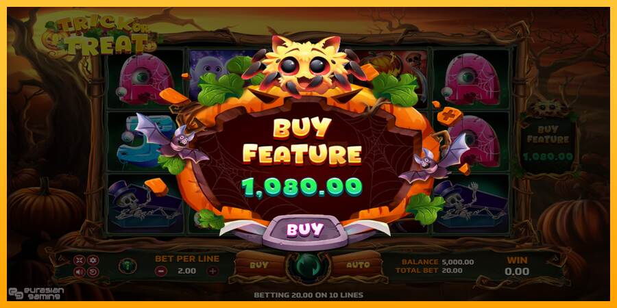 Trick or Treat máquina de juego por dinero, imagen 4