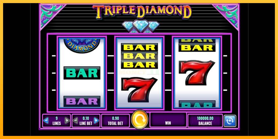 Triple Diamond máquina de juego por dinero, imagen 1