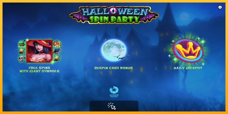 Halloween Spin Party máquina de juego por dinero, imagen 1