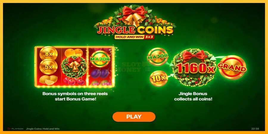 Jingle Coins máquina de juego por dinero, imagen 1