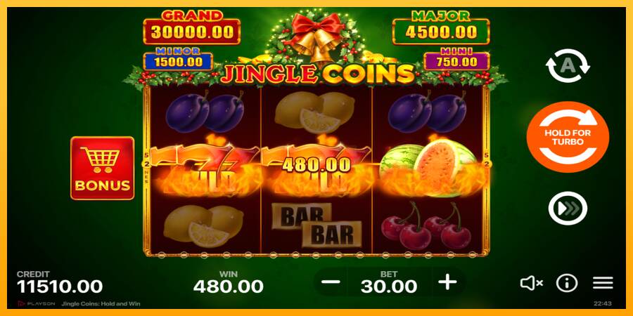 Jingle Coins máquina de juego por dinero, imagen 5