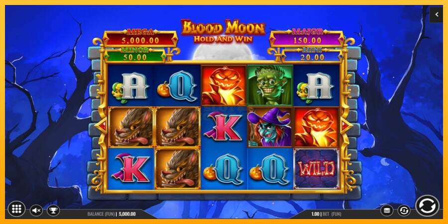 Blood Moon Hold and Win máquina de juego por dinero, imagen 1