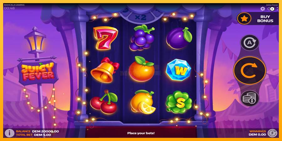 Juicy Fever máquina de juego por dinero, imagen 2