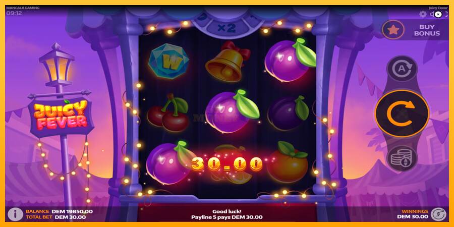 Juicy Fever máquina de juego por dinero, imagen 4