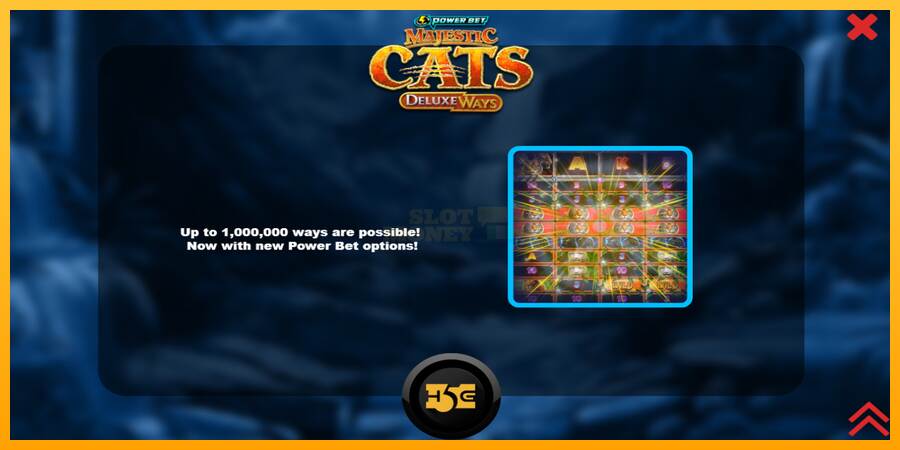 Majestic Cats DeluxeWays máquina de juego por dinero, imagen 1