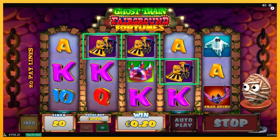 Fairground Fortunes Ghost Train máquina de juego por dinero, imagen 5