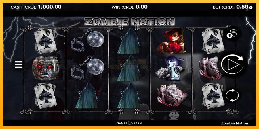 Zombie Nation máquina de juego por dinero, imagen 1