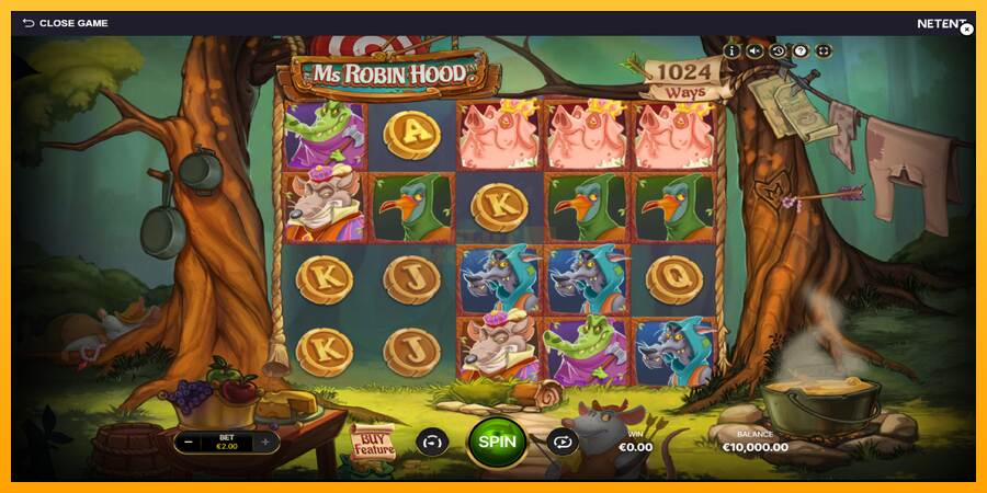 Ms Robin Hood máquina de juego por dinero, imagen 2