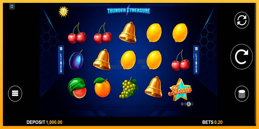 Thunder Treasure máquina de juego por dinero, imagen 1