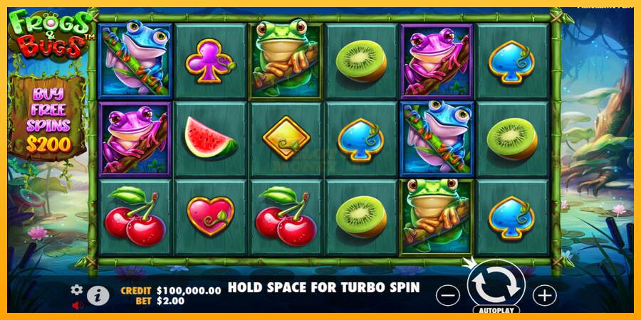 Frogs & Bugs máquina de juego por dinero, imagen 2