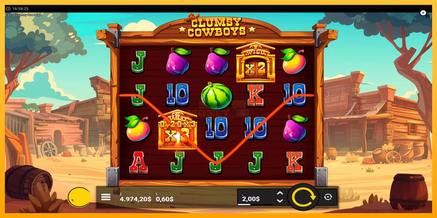 Clumsy Cowboys máquina de juego por dinero, imagen 5