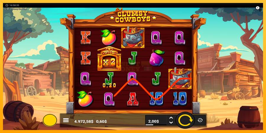 Clumsy Cowboys máquina de juego por dinero, imagen 6