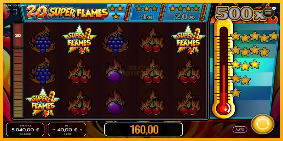 20 Super Flames máquina de juego por dinero, imagen 2