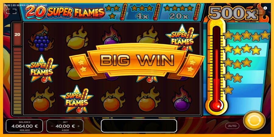 20 Super Flames máquina de juego por dinero, imagen 4