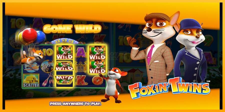 Foxin Twins máquina de juego por dinero, imagen 1