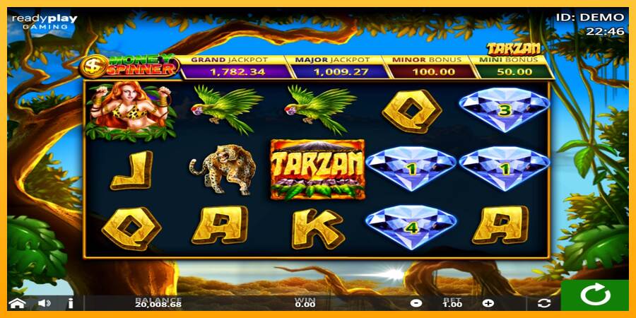 Tarzan máquina de juego por dinero, imagen 1