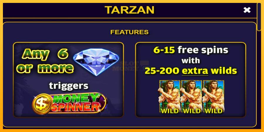 Tarzan máquina de juego por dinero, imagen 3