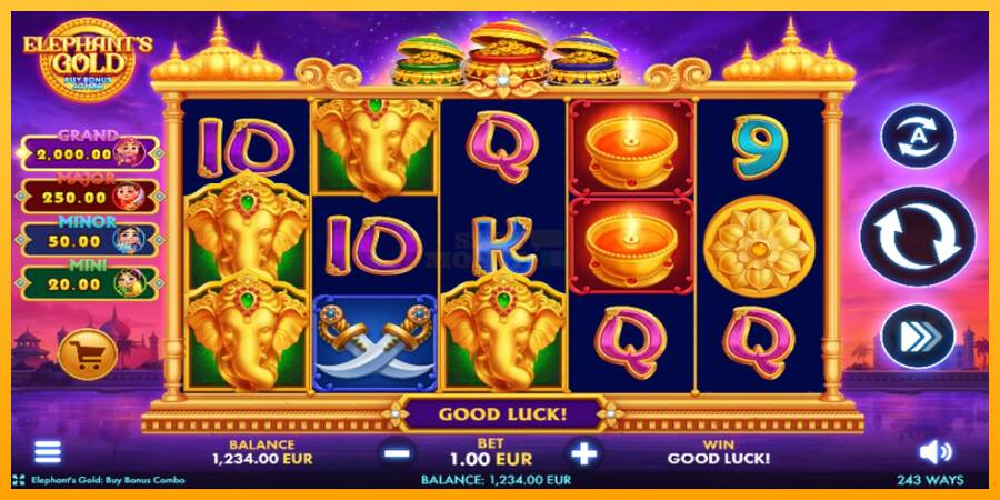 Elephants Gold Buy Bonus Combo máquina de juego por dinero, imagen 1